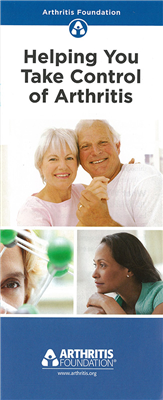 Helping You Take Control of Arthritis Brochure